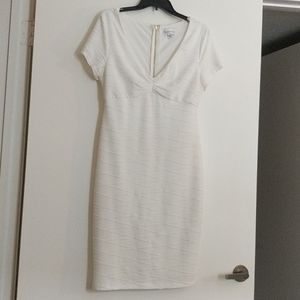 White Premier Amour Midi Dress